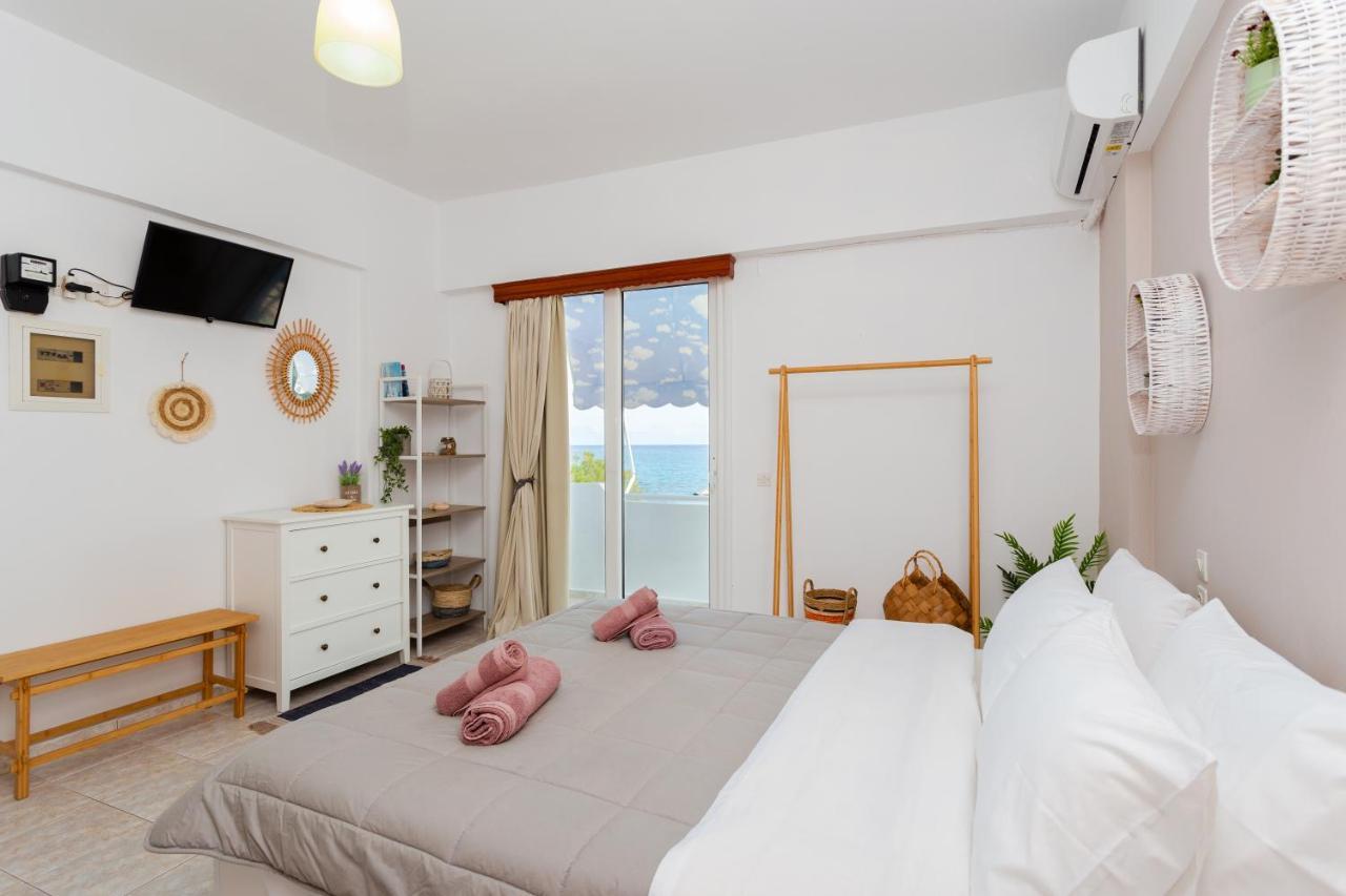 Ferienwohnung Stegna On Sea Apt Archangelos  Exterior foto